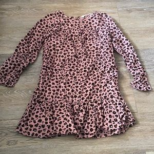 Leopard print dress